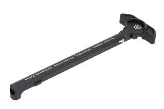 Strike Industries Latchless Charging Handle black features less moving parts to reduce the chance of breaking